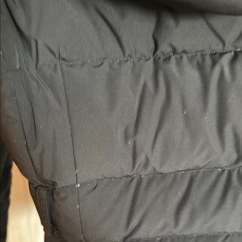 Add Down Black Quilted Jacket - Picture 6 of 7